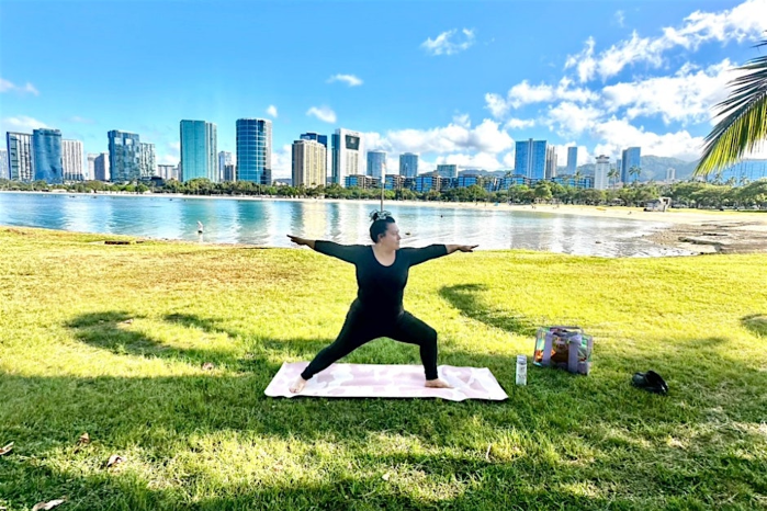 Sunday Sunset Reset Yoga - Magic Island Oceanfront Experience