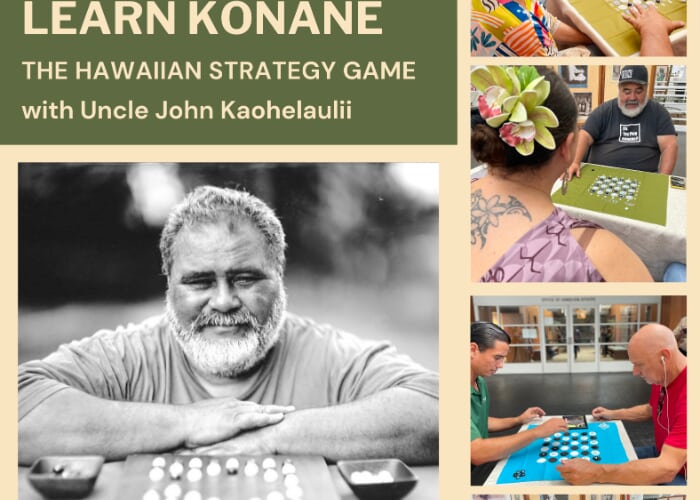 LEARN THE HAWAIIAN STRATEGY GAME KŌNANE