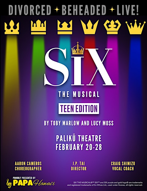 PAPA's SIX: Teen Edition - 02/28